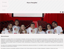 Tablet Screenshot of margalho.pro.br